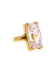 Sortija oro con espodumena (Rf. ORSOR00054)